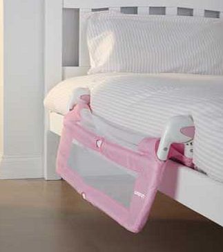 Lindam Safe Secure Bedrail - Pink