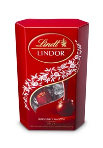 Lindt , Lindor milk chocolate truffles