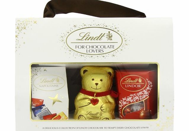 Lindt Chocolate Lovers Gift Bag 201 g (Pack of 1)