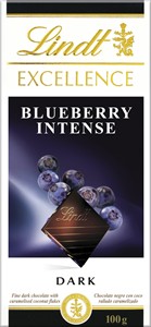 Lindt Excellence Blueberry chocolate bar