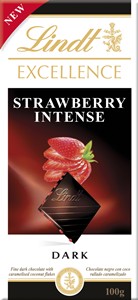 Lindt Excellence Strawberry chocolate bar - Best