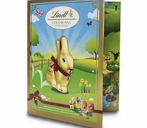 Gold bunny story book
