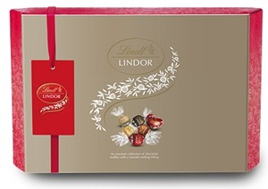 Lindor Christmas chocolate gift box