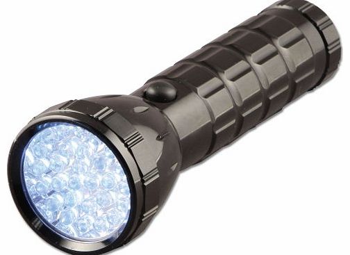 LINDY 28 Super-Bright LED Torch Black