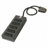 Lindy 5 Way Non Switched Scart Splitter