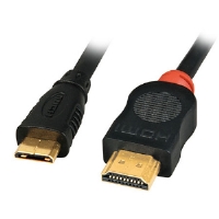 Lindy HDMI to Mini HDMI Cable, 0.5m