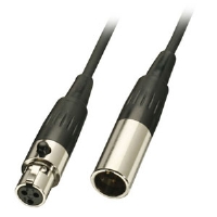 Lindy Lini-XLR Cable, Male to Female, Black 5m