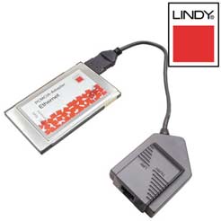 Lindy PCMCIA (16 Bit) Fast Ethernet 10/100