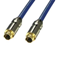 Premium Gold S-Video Cable, 1mtr