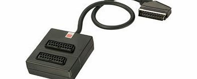 LINDY SCART Splitter - 2 Way, Non-Switched, RGB Support