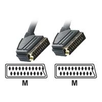 Lindy Standard Round Scart Cable, 1mtr