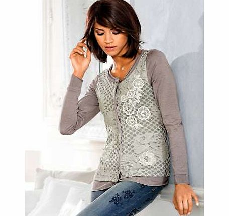 Linea Tesini Jersey Cardigan