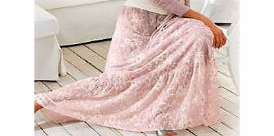 Linea Tesini Lace Maxi Skirt
