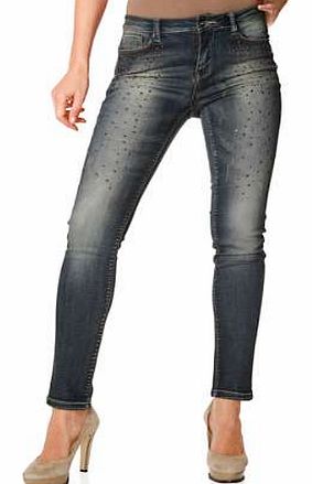 Linea Tesini Sequin Detailed Jeans