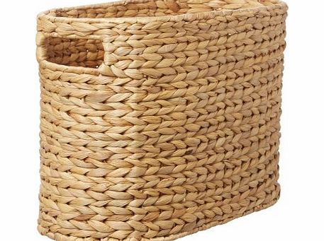 Linea Water Hyacinth Magazine Holder / Rack