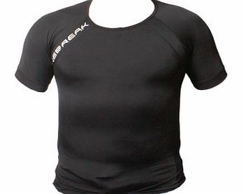 Linebreak Short Sleeve Compression T-Shirt Black