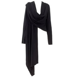 Lineknitwear Line Knitwear Classic Wrap in Black
