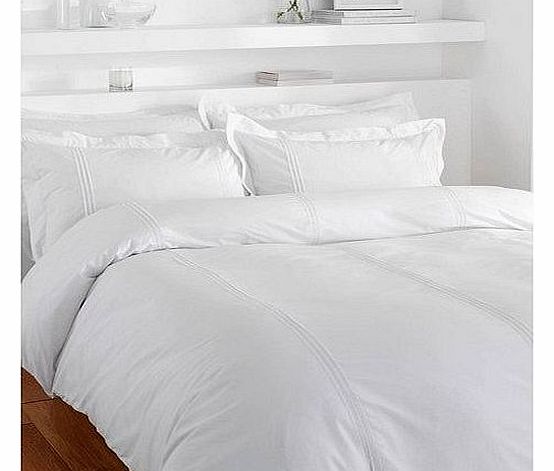 Linenstowels2011 Minimalist Duvet Set Luxury Bedding Set King Size Bed White