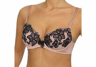LingaDore Naomi blush embroidered gel bra