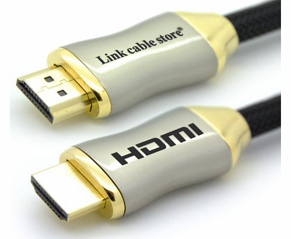 Link Cable Store LCS - ORION XS - 16.4 Feet / 5.0 M - CL3 HDMI 1.4 - 2.0 Professional - 3D - Ultra HD 4k 2160p - Full HD 1080p - Audio Return Channel (ARC) - 24k Gold plated connectors