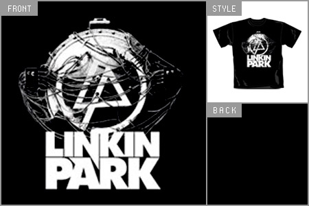 linkin park (Atomic) T-shirt cid_tsb_2688