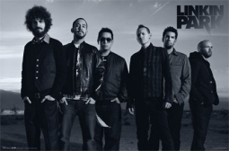 LINKIN PARK B/w Group Music Poster