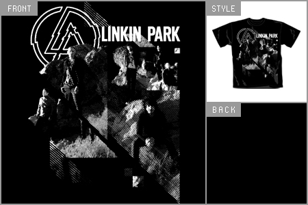 Linkin Park (Mountain) T-Shirt cid_6693TSBP