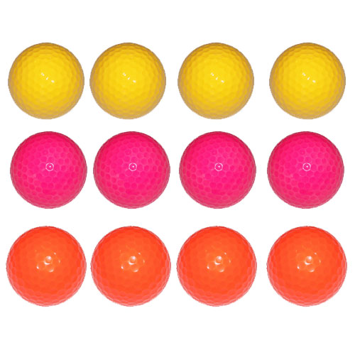 Colored Optic Golf Balls 50 Balls