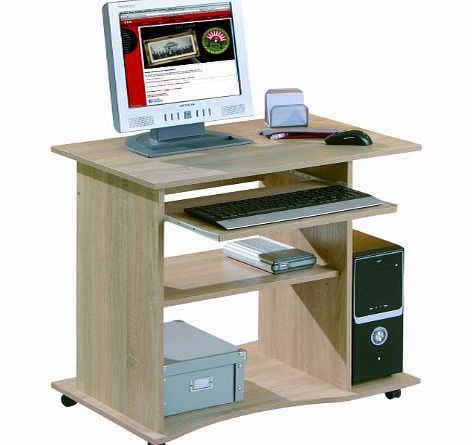 Links Durini 19300030 Desk Sonoma Oak 80 x 75 x 50 cm