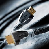 2.4m Luxury 24k Gold Plated HDMI Cable