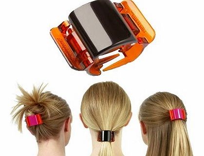 Linziclip Linshell - Linziclip - Midi - Black centre/Tortoiseshell Wings Gloss