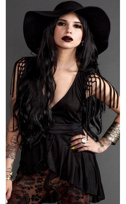 Lip Service Sleeveless Tassle Top 97545