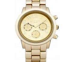 Lipsy Ladies All Gold Bracelet Watch
