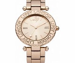 Lipsy Ladies All Rose Gold Bracelet Watch