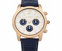 Lipsy Ladies Blue Strap Watch