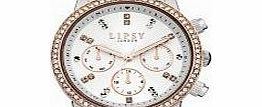 Lipsy Ladies White and Two Tone Bracelet Watch