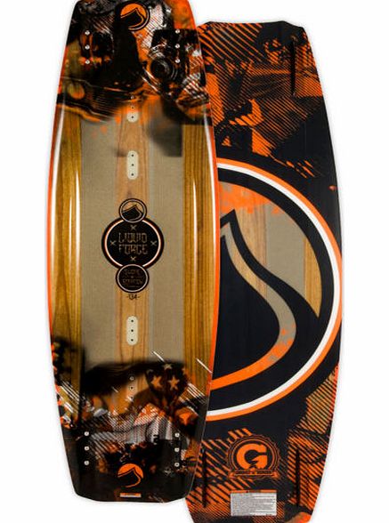 Liquid Force Mens Liquid Force Shane Hybrid Wakeboard - 134cm
