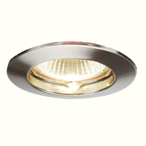 LIS 78mm LV Downlighter Satin Silver