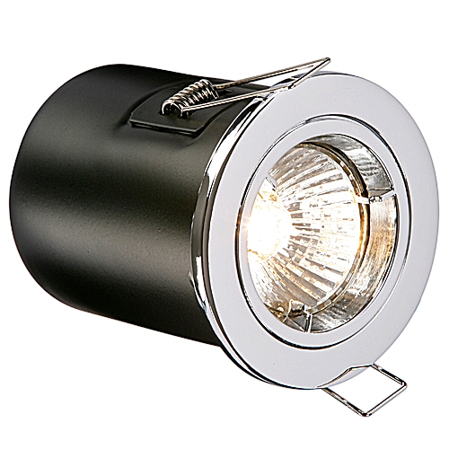 LIS Mains voltage fixed downlight with fire protection