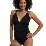 Lisa Ho Swim Signature C D One Piece - Black