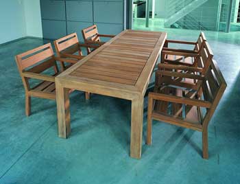 Lister Lutyens Company Ltd Kaat Rectangular Table