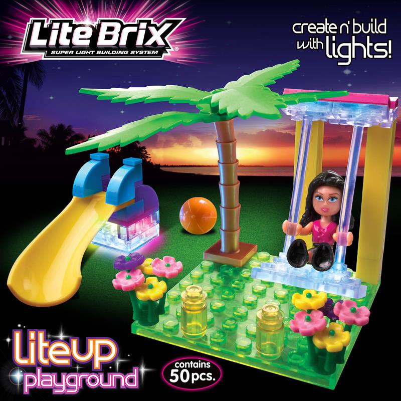 Lite Brix Mini Shop Playset - Playground