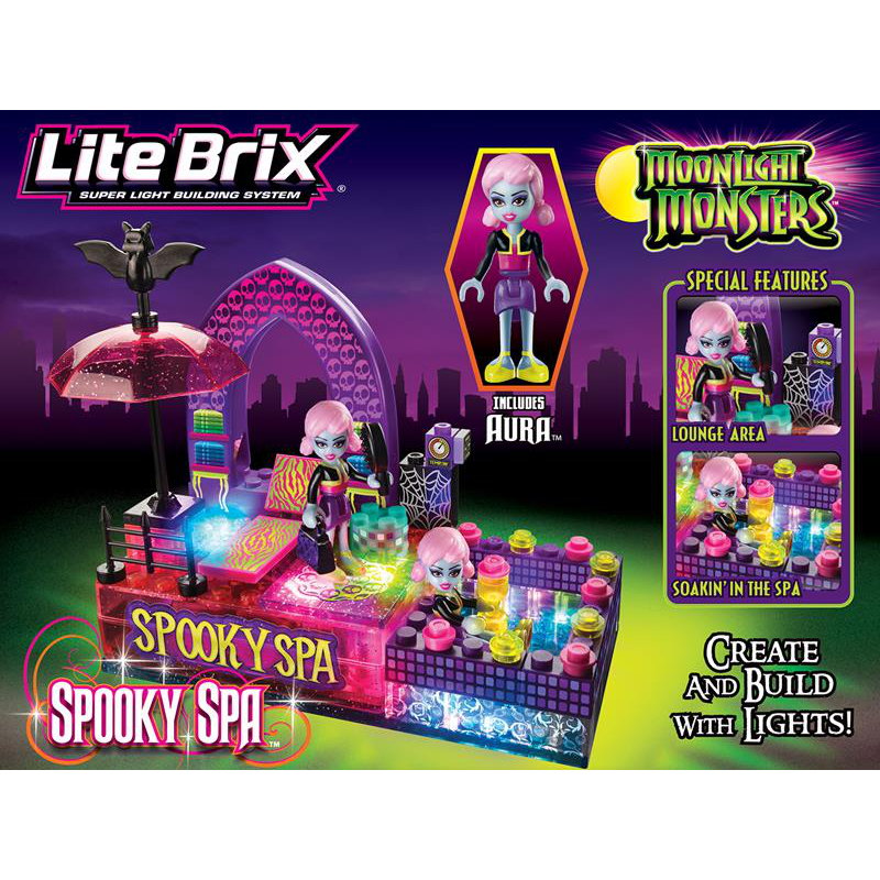 Lite Brix Moonlight Monsters Spooky Spa