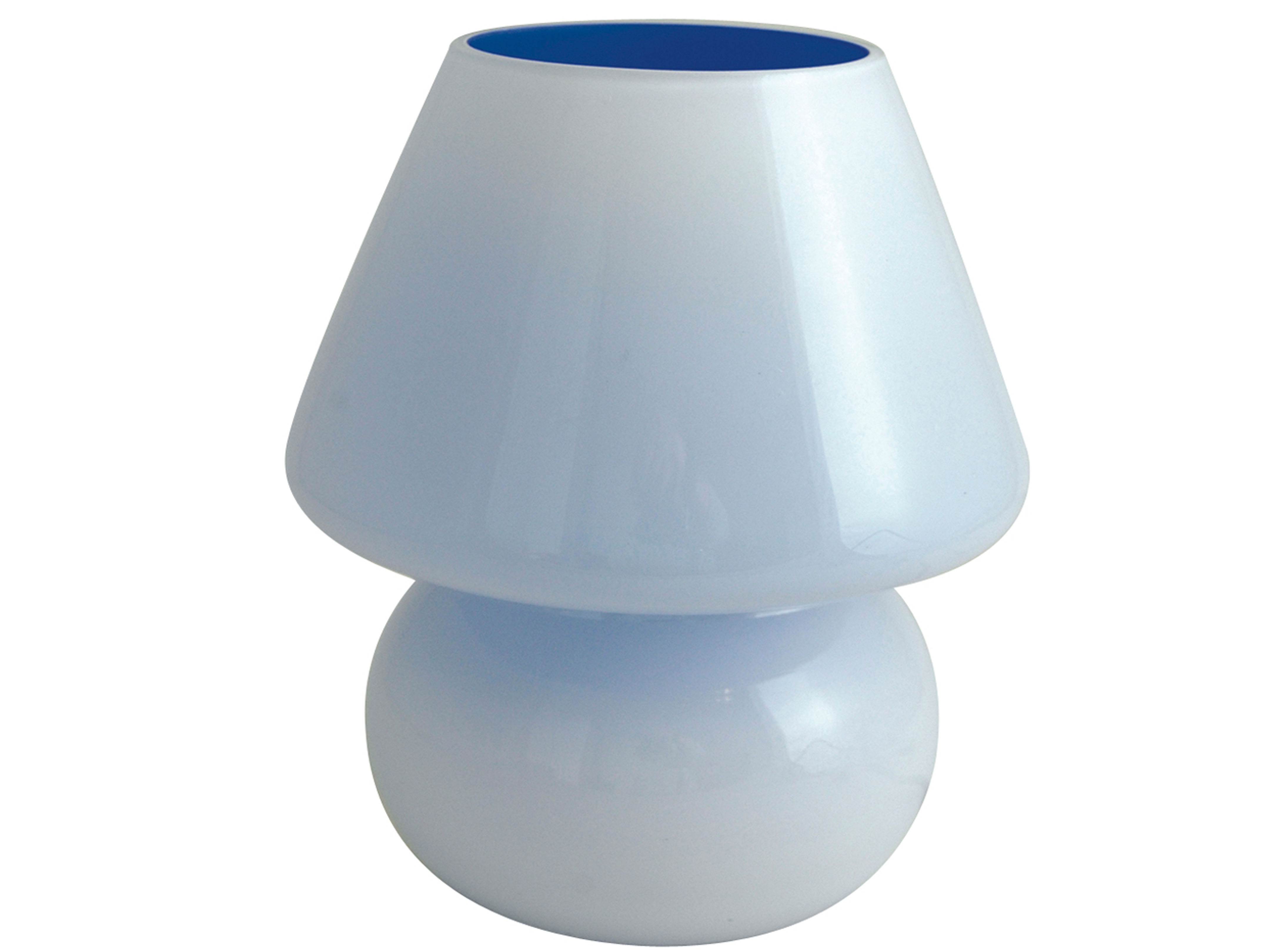 Litecraft Dream Colours Blue Glass Table Lamp