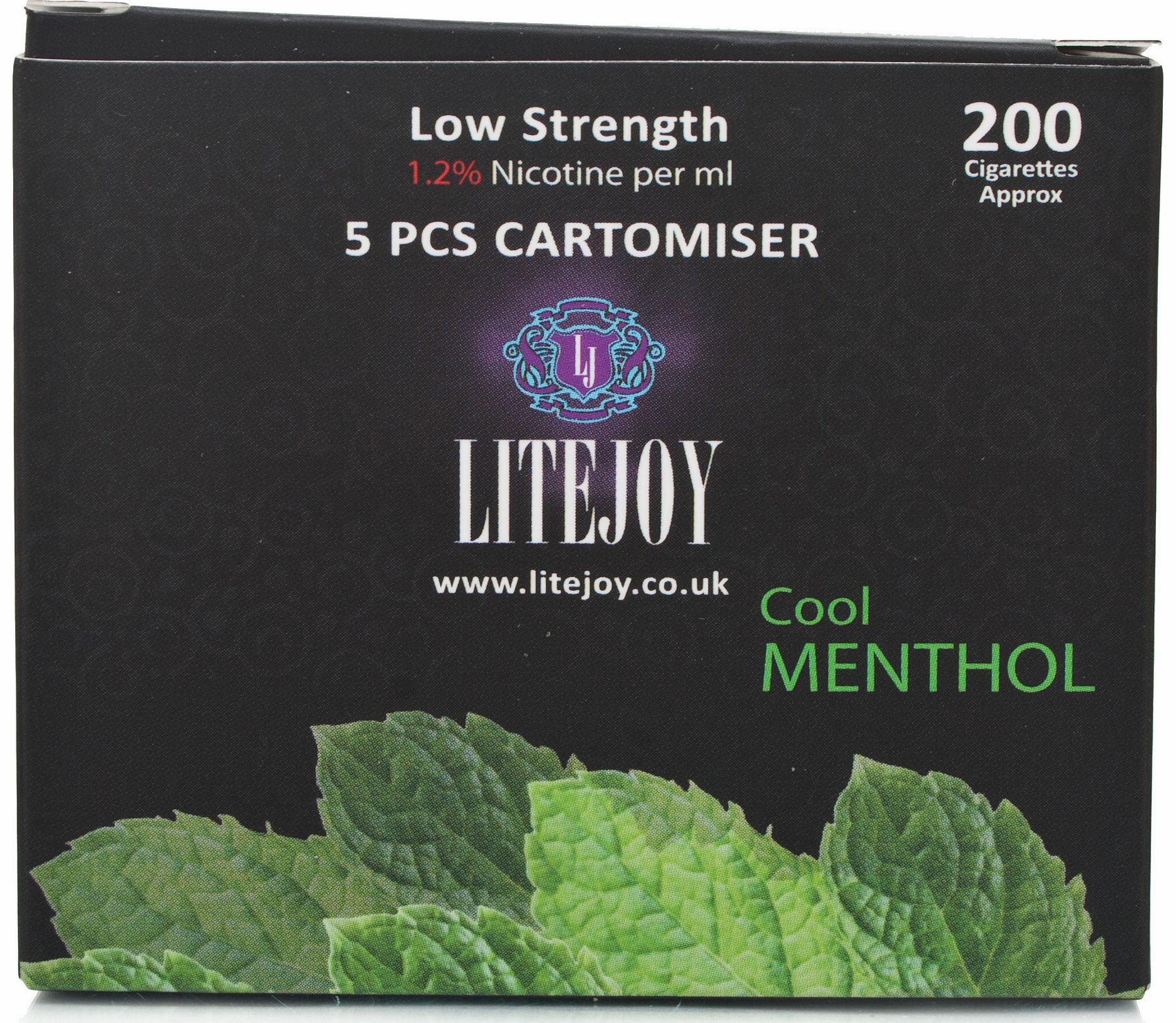 Litejoy Cartomiser Cool Menthol Low Nicotine