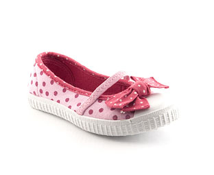 Little Bees Canvas Pump - Nursery