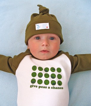 Little Blue Dog baby knot hat