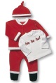 baby father christmas velour outfit