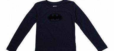 Little Eleven Paris Bat logo T-shirt Navy blue `10 years,12 years,14