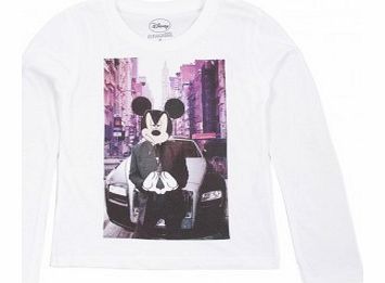 Little Eleven Paris Dikey T-shirt White `8 years,10 years,12